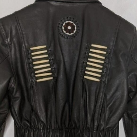 Leather Jacket Tribal - Picture 11 of 12